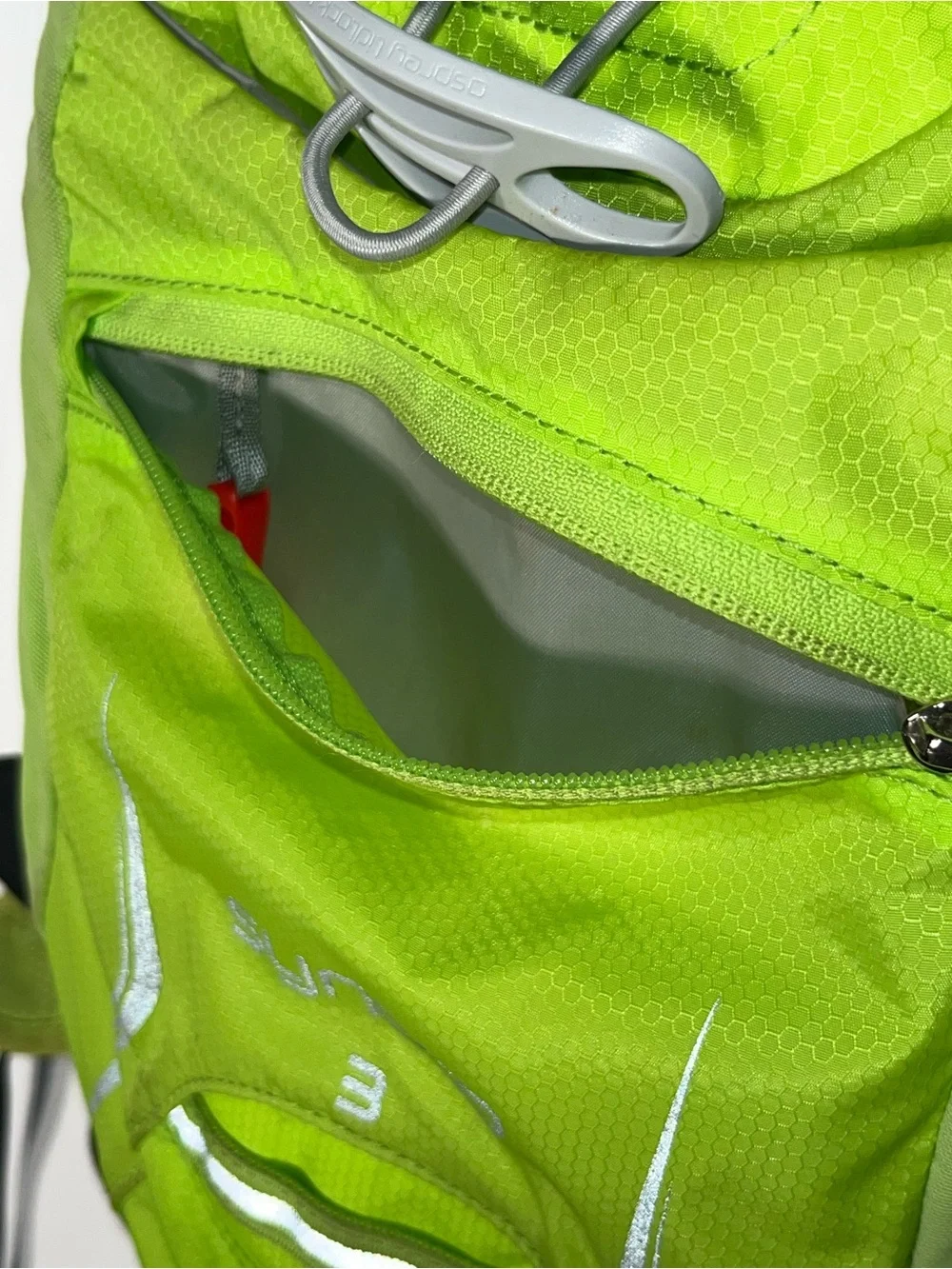 Osprey Syncro 3 Medium/Large M/L Velocity Green Hiking Biking Hydration Pack Bag